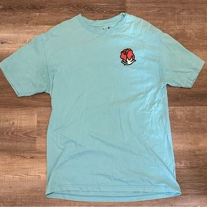 Blue Rose in vase T-shirt